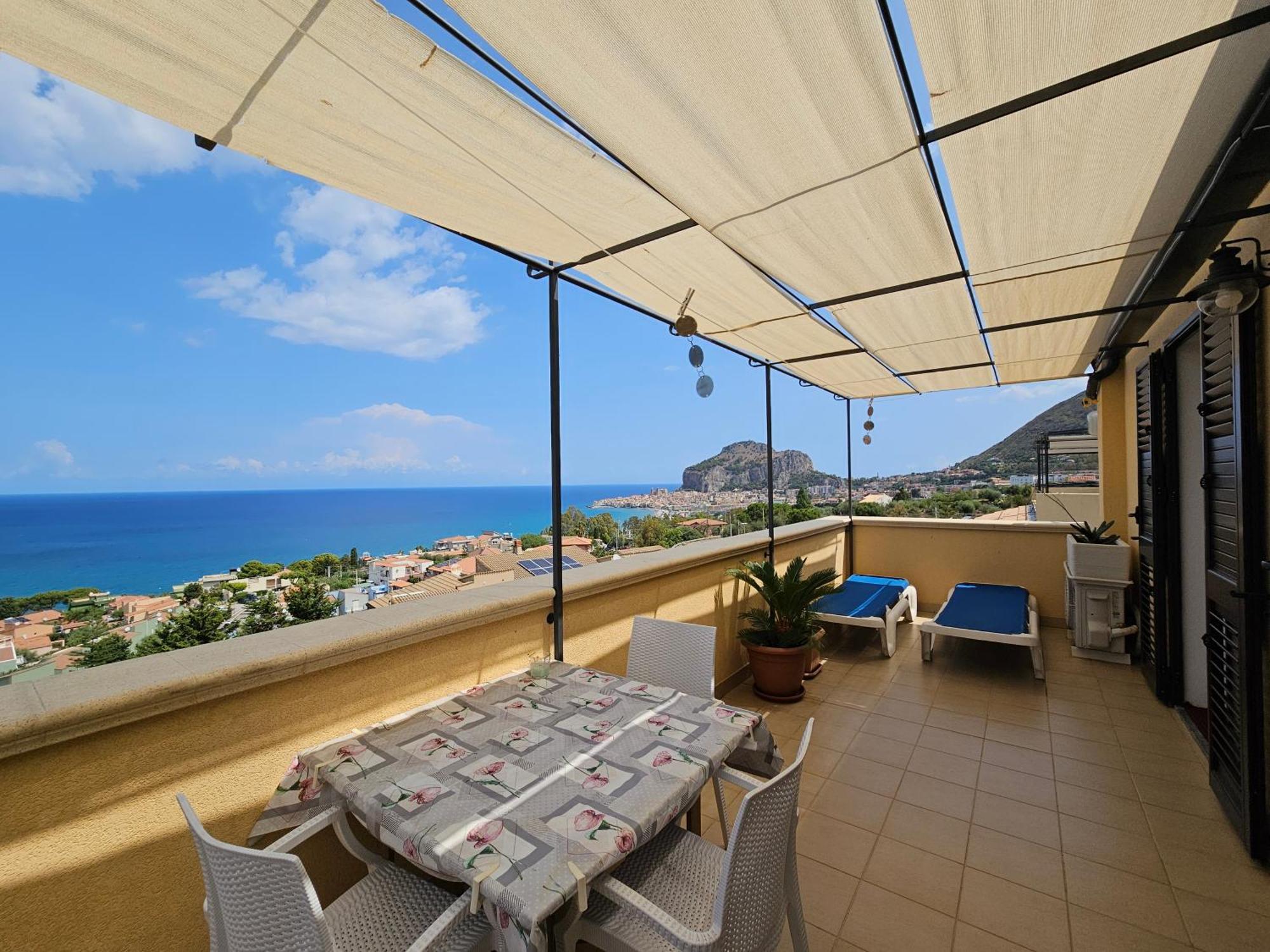 Casa Panoramica Santa Lucia Διαμέρισμα Cefalù Εξωτερικό φωτογραφία